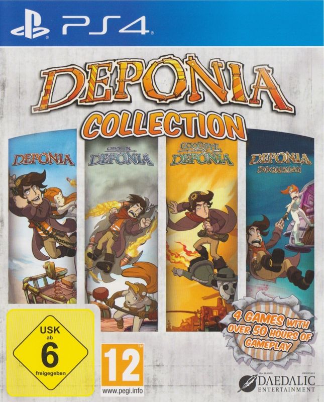 Deponia Collection box art for Playstation 4